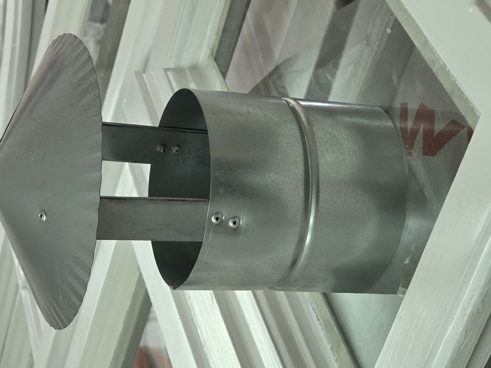 Recenzie produs - Pălărie burlan evacuare fum, 120 mm, tablă zincată - metalgroup.ro