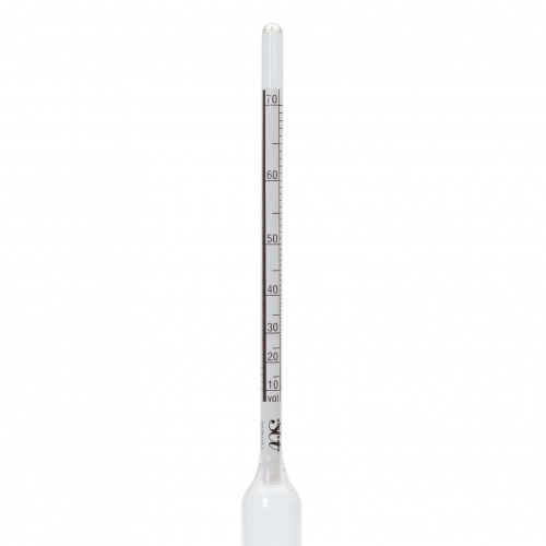 Alcoolmetru 10–70°, fără termometru